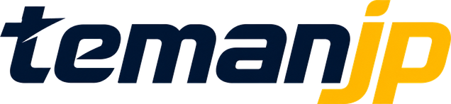 Logo temanjp platform hiburan online Indonesia